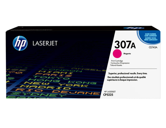 HP 307A magenta original LaserJet toner cartridge