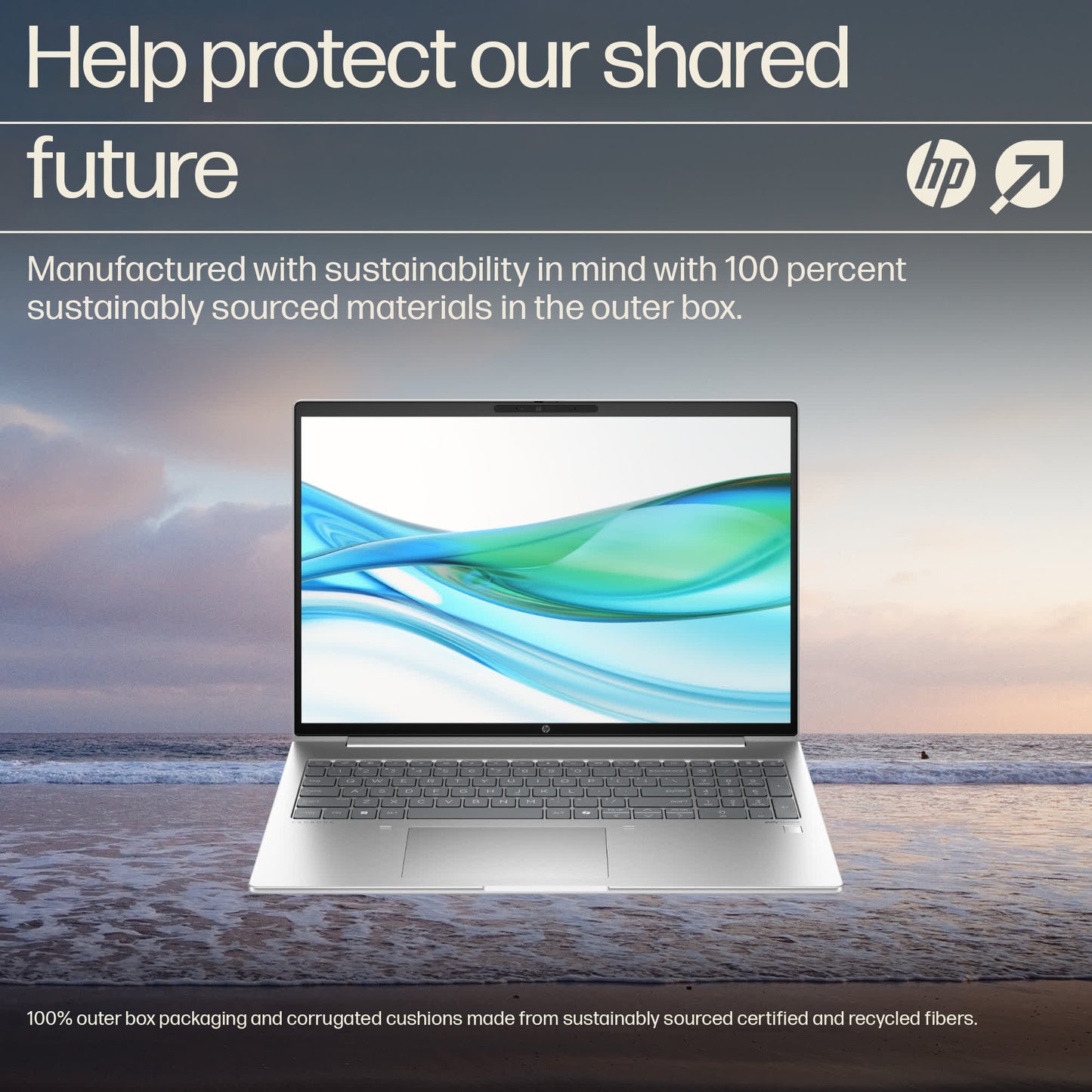 HP ProBook 460 G11 Intel Core Ultra 5 125U Laptop 40.6 cm (16") WUXGA 16 GB DDR5-SDRAM 256 GB SSD Wi-Fi 6E (802.11ax) Windows 11 Pro AI PC Silver