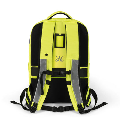 DICOTA Hi-Vis V2 backpack Rucksack Yellow Polyester