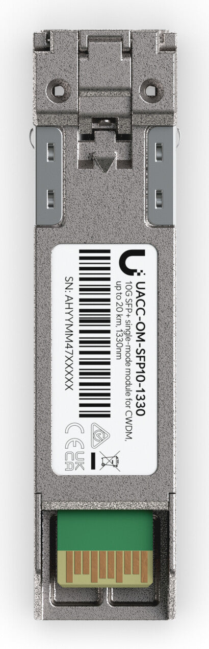 Ubiquiti UACC-OM-SFP10-1330 network transceiver module Fiber optic 11300 Mbit/s SFP+ 1310 nm