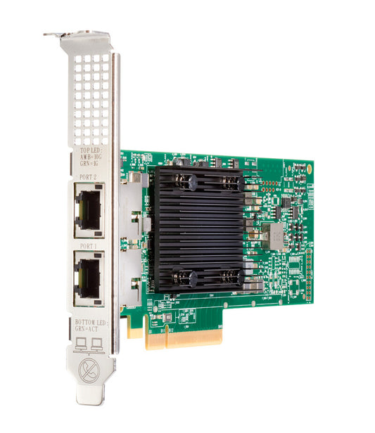 HPE Ethernet 10Gb 2-port BASE-T BCM57416 Internal 10000 Mbit/s network card, PCI Express