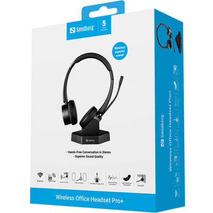 Sandberg Wireless Office Headset Pro+