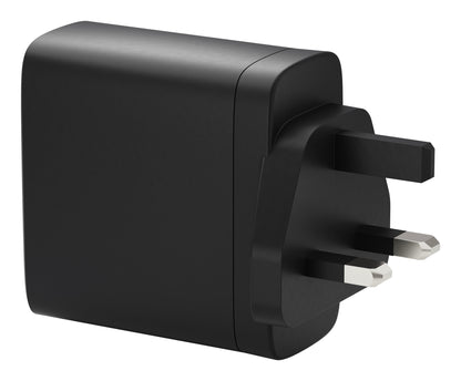 dbramante1928 IT - UK W. Charger - 2xUSB-C 100W + 1xUSB-A - BLK