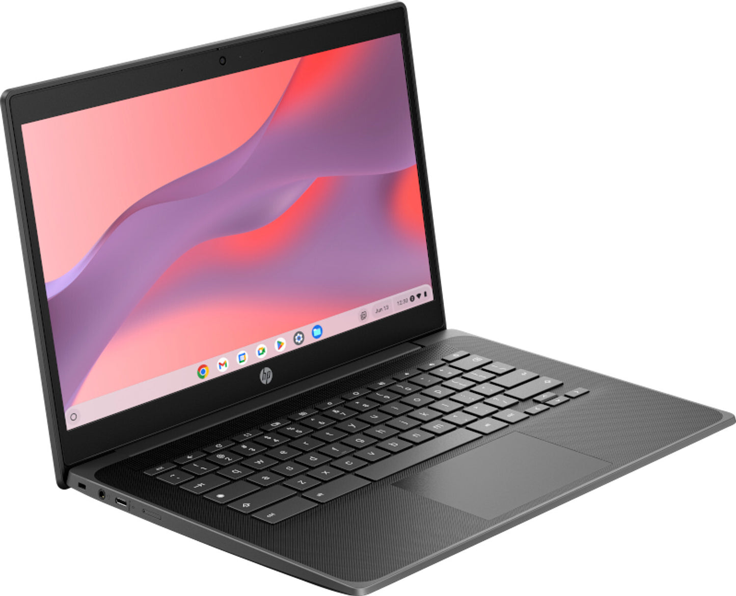 HP Fortis G1i 14 Chromebook Intel® N N150 35.6 cm (14") HD 8 GB LPDDR5x-SDRAM 64 GB eMMC Wi-Fi 6 (802.11ax) ChromeOS Black