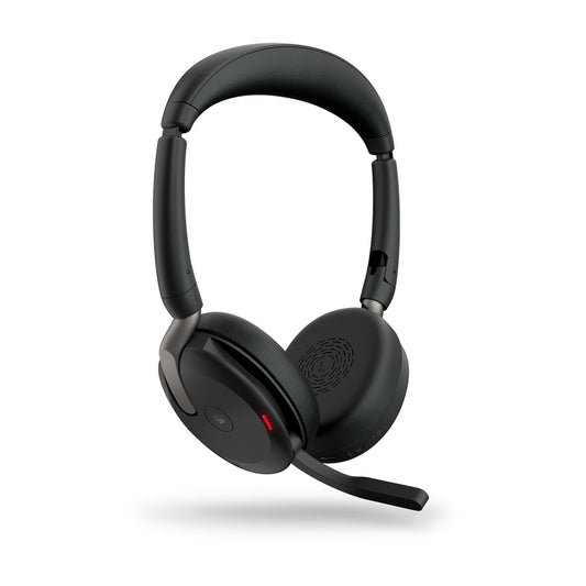 Jabra Evolve2 65 Flex - Link380c MS Stereo (Wireless Charging) headset, Head-band, Wired & Wireless, Boom microphone, Office/Call center
