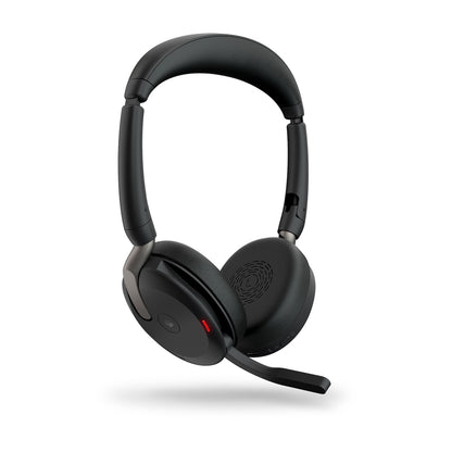 Jabra Evolve2 65 Flex - Link380c MS Stereo headset, Head-band, Wireless connection, Boom microphone, Office/Call center