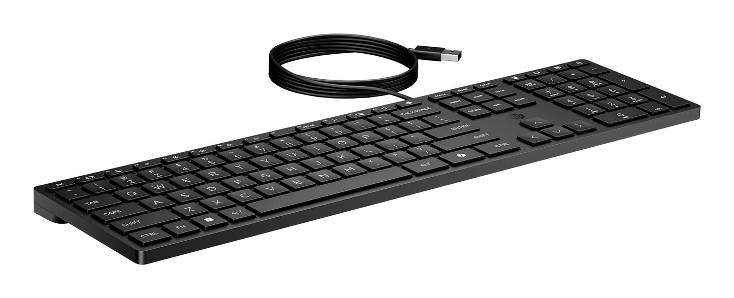 HP 9SR37UT#AC0 keyboard Office USB Black