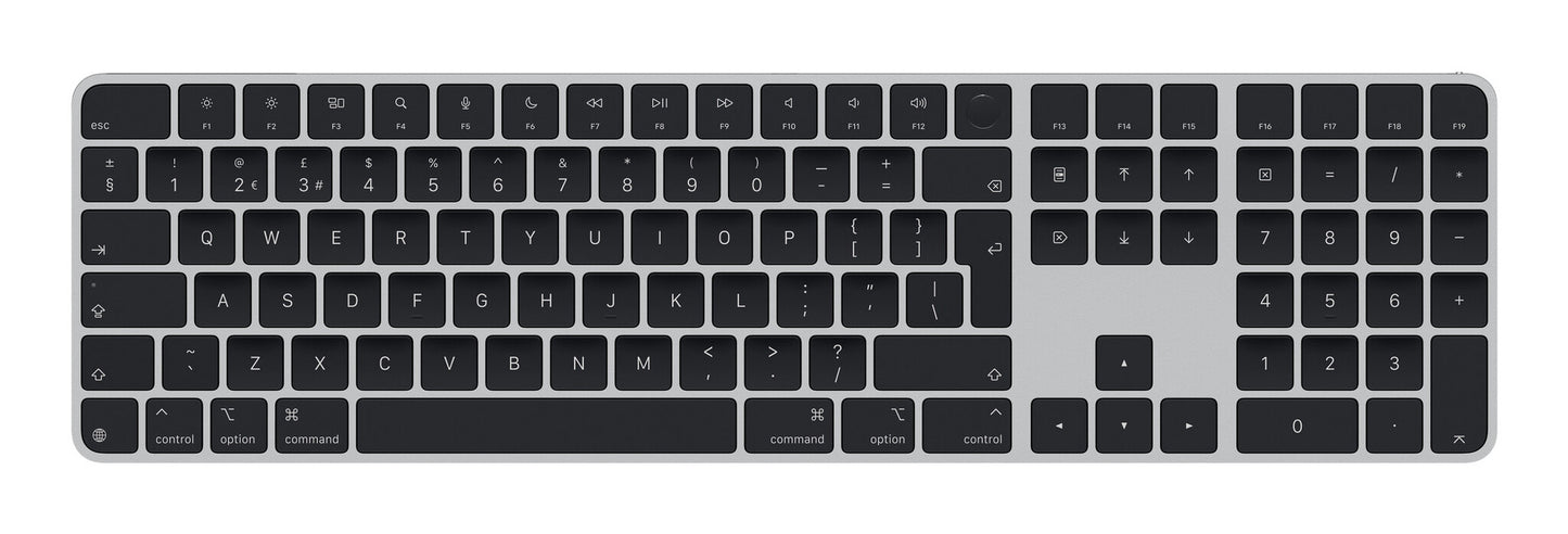 Apple Magic keyboard Universal USB + Bluetooth QWERTY UK English Black