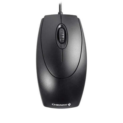 CHERRY WHEELMOUSE OPTICAL Corded Mouse, Black, PS2/USB