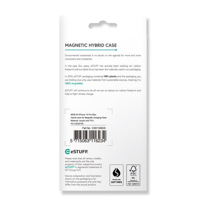 eSTUFF ES67140028 mobile phone case Cover Transparent
