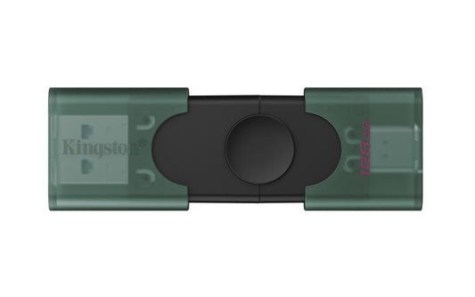 Kingston Technology DataTraveler 128GB USB-A + USB-C 3.2 Gen 1 DuoG2