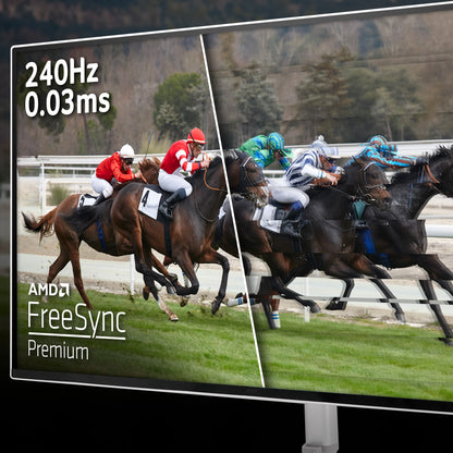 Acer CE270UX QD-OLED monitor - 26.5" Quad HD (2560x1440), QD-OLED, 240Hz, 0.03ms, FreeSync Premium, HDR10, white