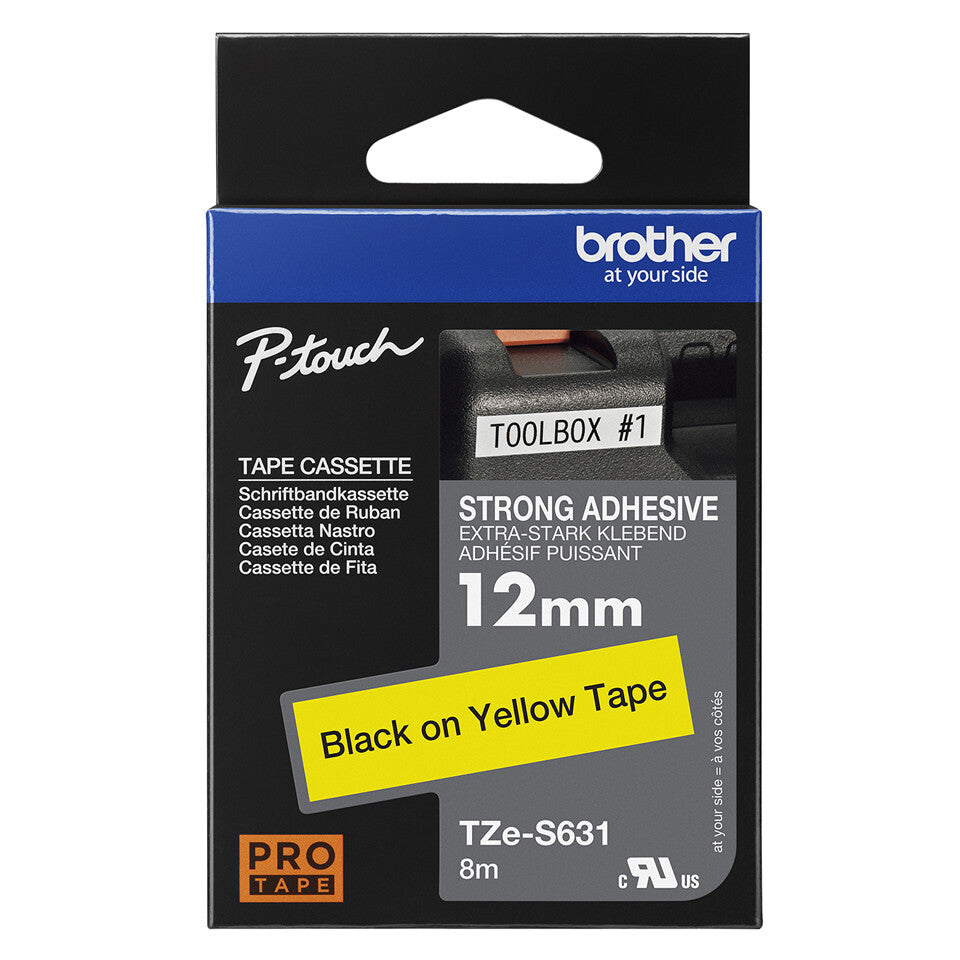 Brother TZE-S631 label-making tape TZ