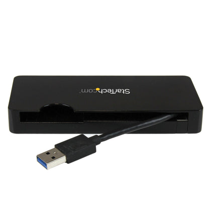 StarTech.com Travel Docking Station for Laptops - HDMI or VGA - USB 3.0