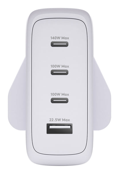 dbramante1928 IT - UK W. Charger - 3xUSB-C 140W + 1xUSB-A - WHT