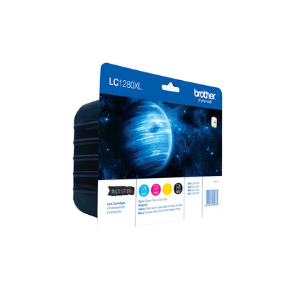 Brother High Yield Ink Cartridge Pack: Cyan / Magenta / Yellow / Black