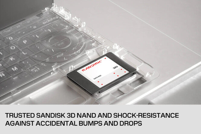 SanDisk SDSS31100TBB-000G0 internal solid state drive 1 TB 2.5" Serial ATA III 3D NAND