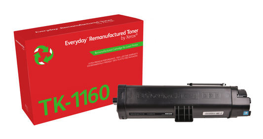 Everyday Remanufactured Everyday™ Black Remanufactured Toner by Xerox compatible with Kyocera TK-1160, Standard capacity