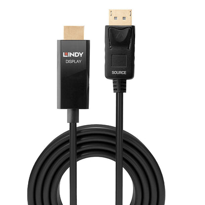 Lindy 3m Active DisplayPort to HDMI Cable with HDR
