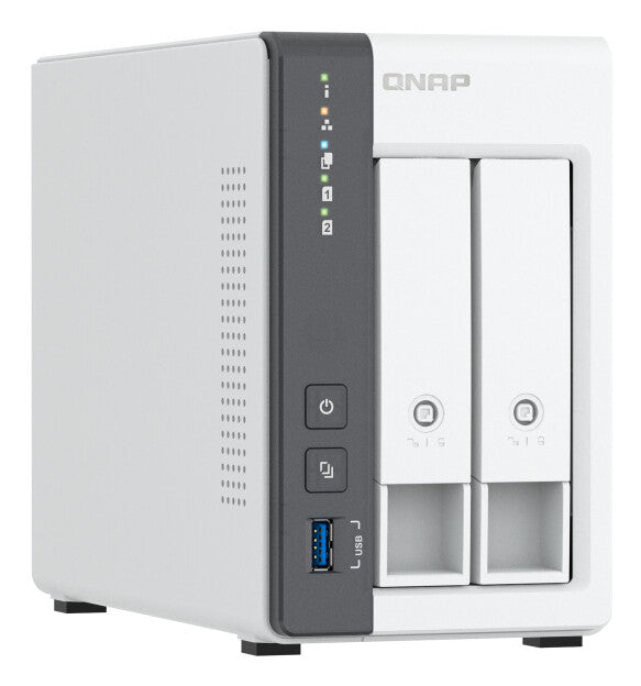 QNAP TS-216G NAS/storage server Tower Cortex-A Cortex-A55 4 GB 0 TB White
