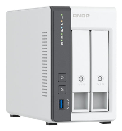 QNAP TS-216G NAS/storage server Tower Cortex-A Cortex-A55 4 GB 0 TB White