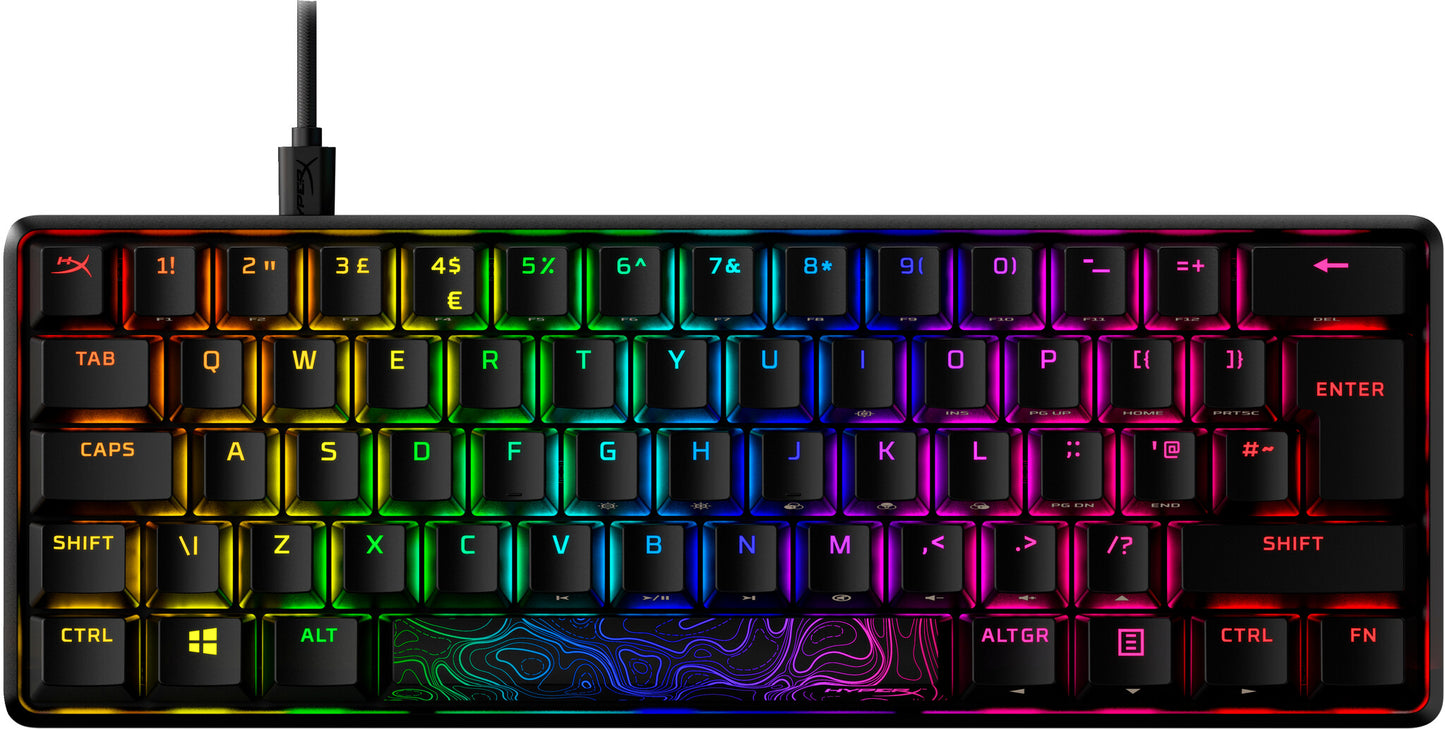 HP HyperX Alloy Origins 60 - Mechanical Gaming Keyboard - HX Red