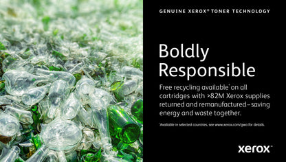 Xerox Genuine ® C230 Color Printer/C235 Color Multifunction Printer Cyan Standard capacity Toner Cartridge (1500 Pages) - 006R04384