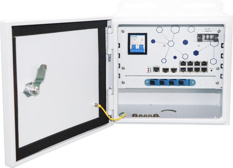 Ernitec ELECTRA-M10-OUTDOOR-200 network switch Managed L2 Gigabit Ethernet (10/100/1000) Power over Ethernet (PoE)