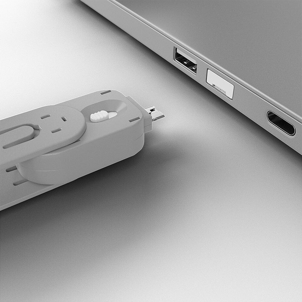 Lindy USB Type A Port Blocker Key, White