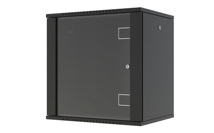 Lanview RWF12U45BL rack cabinet 12U Wall mounted rack Black