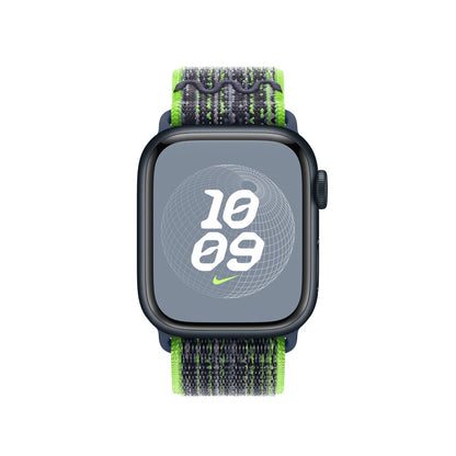 Apple 41mm Bright Green/Blue Nike Sport Loop