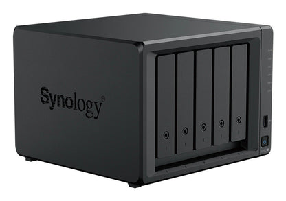 Synology DiskStation DS1525neo+ NAS Desktop AMD Ryzen V1500B 4 GB DDR4 0 TB Synology DSM Black
