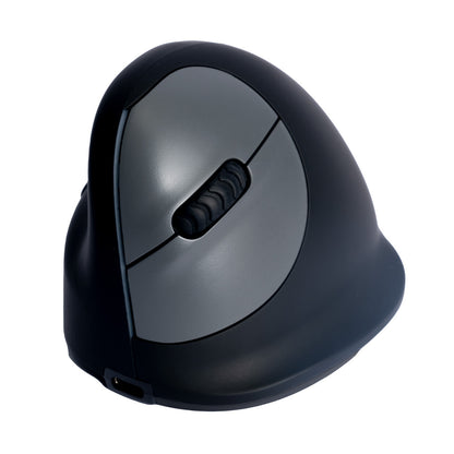 R-Go Tools Ergonomic mouse R-Go HE Break with break software, medium (hand size 165-185 mm), left-handed, Bluetooth, black