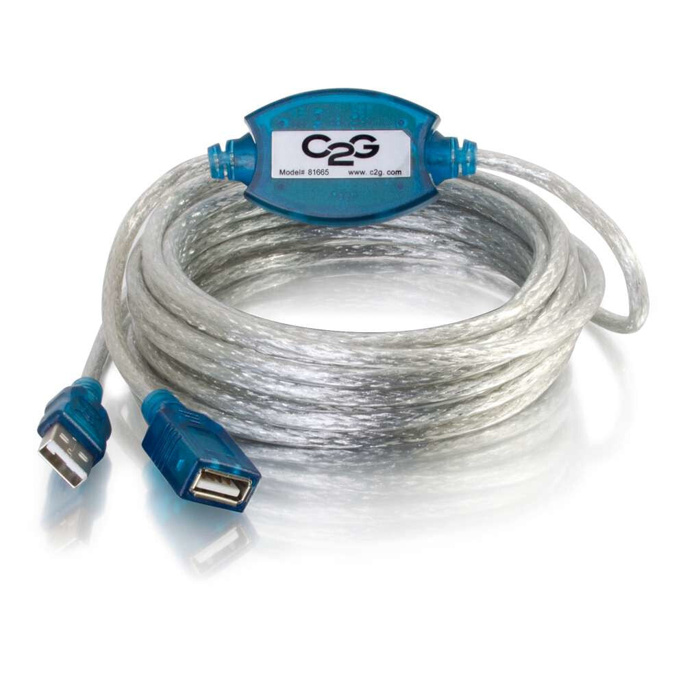 C2G 81665 USB cable USB 2.0 5 m USB A Beige