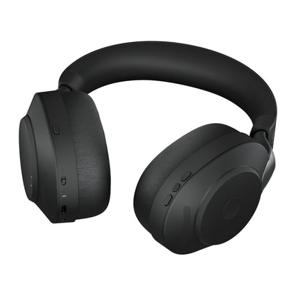 Jabra Evolve2 85 - Link380a UC Stereo Stand headset, Head-band, Wired & Wireless, Boom microphone, Office/Call center, black