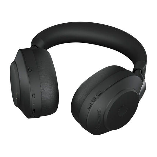 Jabra Evolve2 85 - Link380a UC Stereo Stand headset, Head-band, Wired & Wireless, Boom microphone, Office/Call center, black