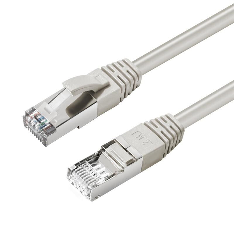 Microconnect SSTP602 networking cable Grey 2 m Cat6 S/FTP (S-STP)