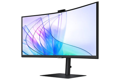 Samsung S65VC computer monitor 86.4 cm (34") 3440 x 1440 pixels UltraWide Quad HD LCD Black