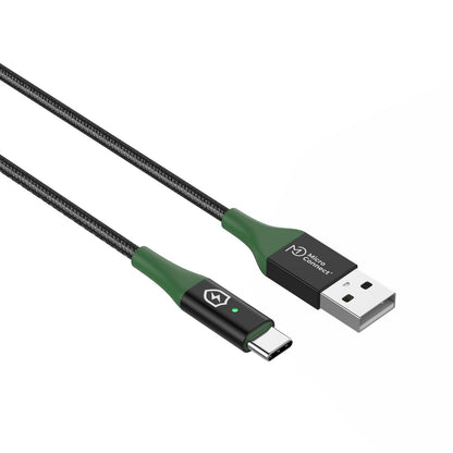 Microconnect MC-SMART USB-A-C-02 USB cable USB 2.0 2 m USB A USB C Black, Green