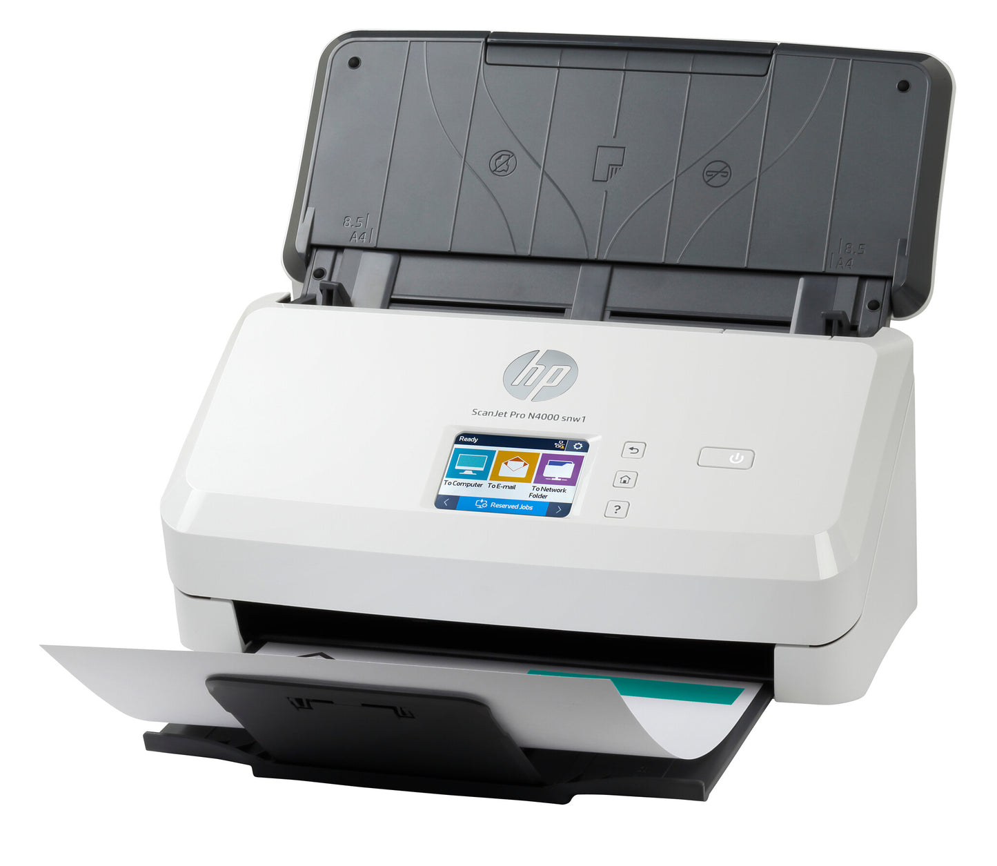 HP ScanJet Pro N4000 snw1 Sheet-fed scanner 600 x 600 DPI A4 Black, White