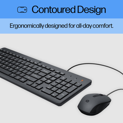 HP 150 Wired Mouse and Keyboard
