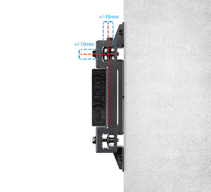 B-Tech SYSTEM X - Adjustable Height and Depth Rail Mounting Bracket