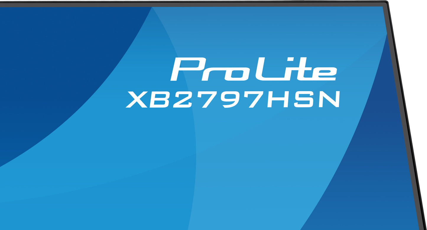 iiyama ProLite XB2797HSN-B1 computer monitor 68.6 cm (27") 1920 x 1080 pixels Full HD LCD Black