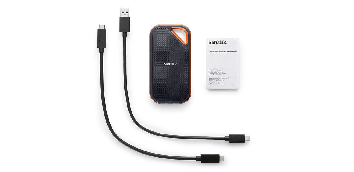 SanDisk Extreme PRO Portable 1 TB USB Type-C 3.2 Gen 2 (3.1 Gen 2) Black