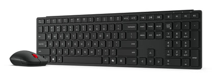 Lenovo 4X31S04814 keyboard Mouse included Office RF Wireless + Bluetooth German Black