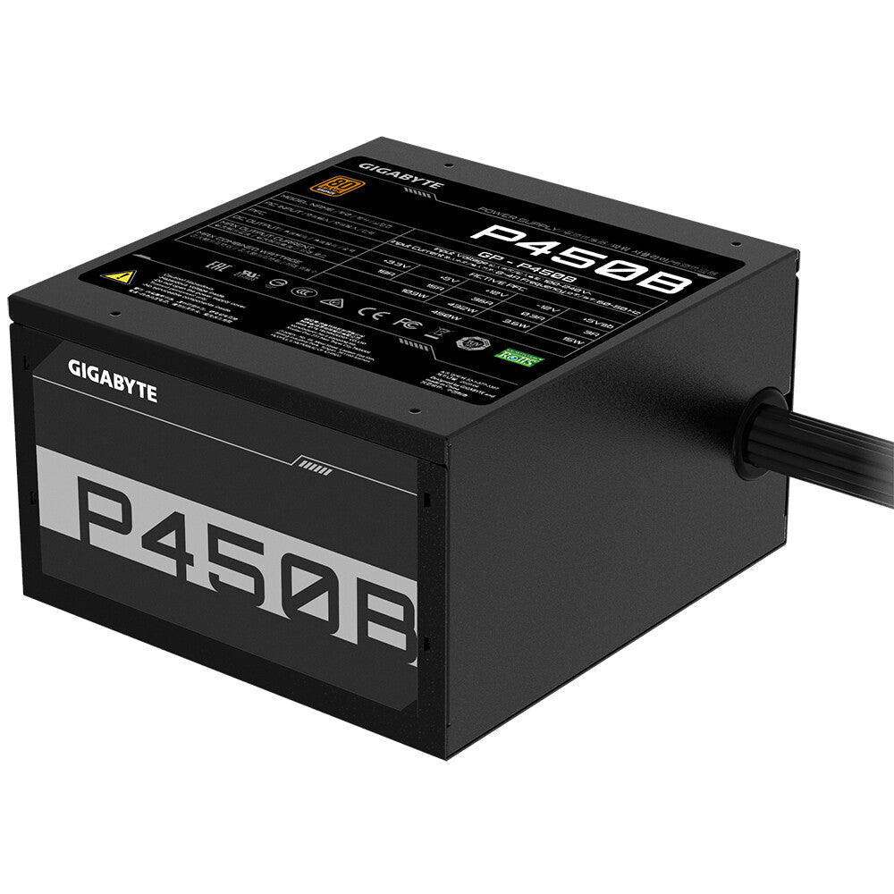 GIGABYTE P450B power supply unit 450 W 20+4 pin ATX ATX Black