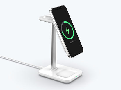 eSTUFF ES638310 mobile device charger Smartphone Aluminium AC Wireless charging Fast charging Indoor
