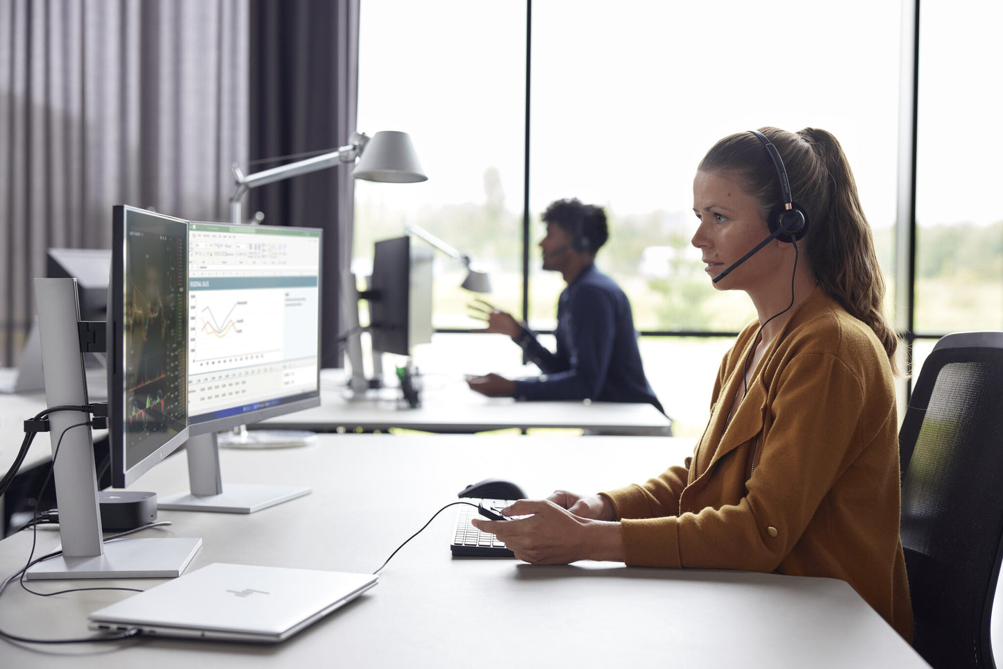 HP Poly EncorePro 525 USB-A Stereo Headset