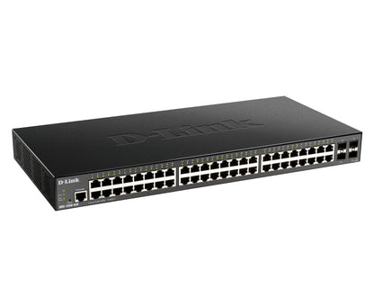 D-Link DGS-1250-52X network switch Managed L3 Gigabit Ethernet (10/100/1000) Black