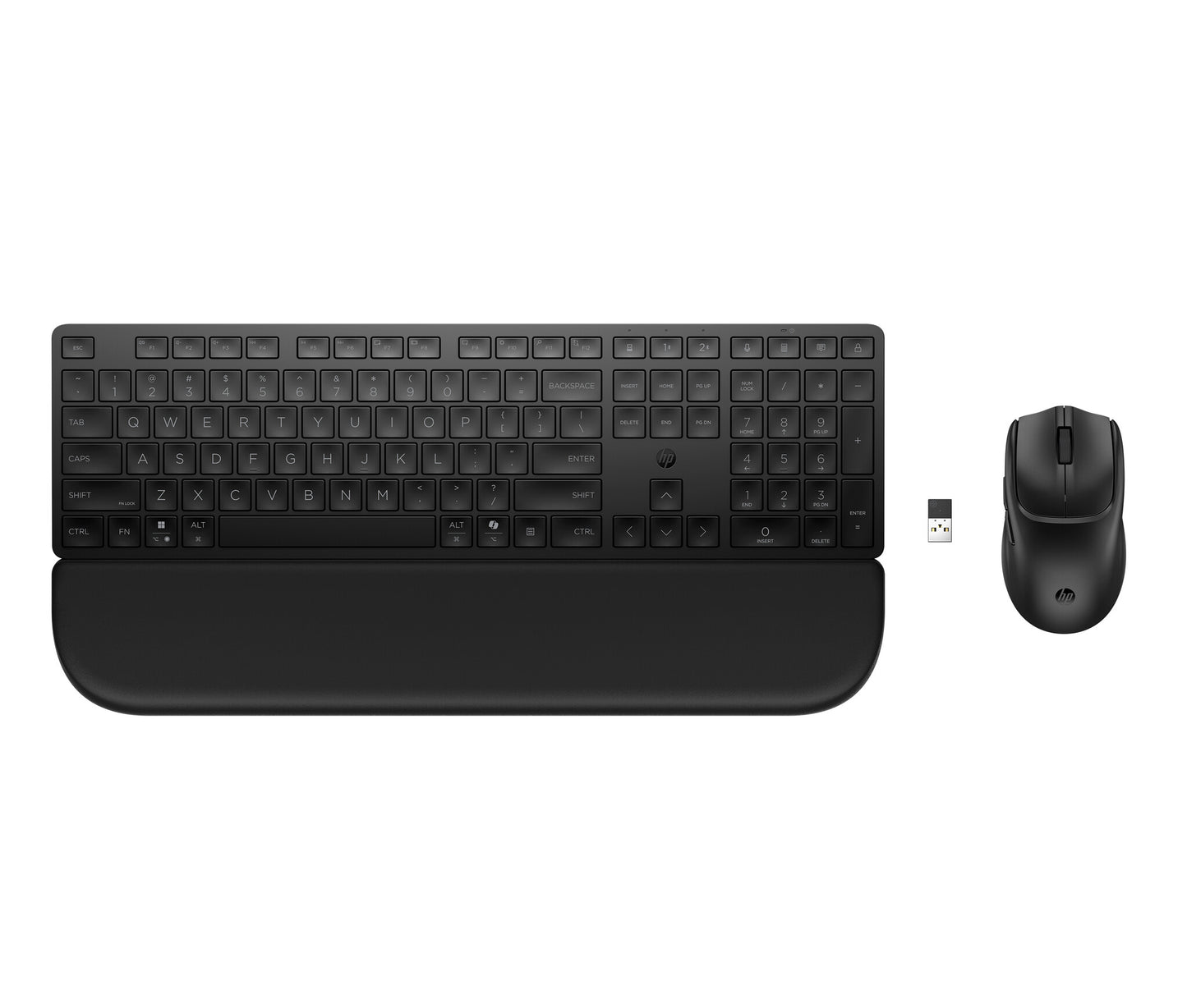 HP Multi-Device Dual-Mode Mouse and Keyboard Combo with Palm Rest 585C